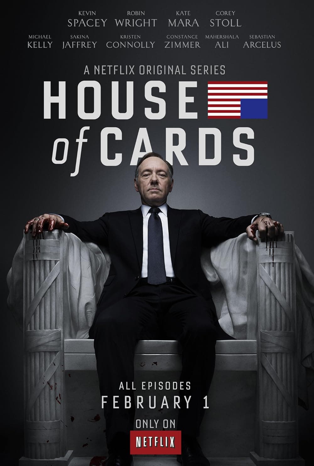 House of Cards TV series timeline showing episode-by-episode breakdown and character development throughout the series